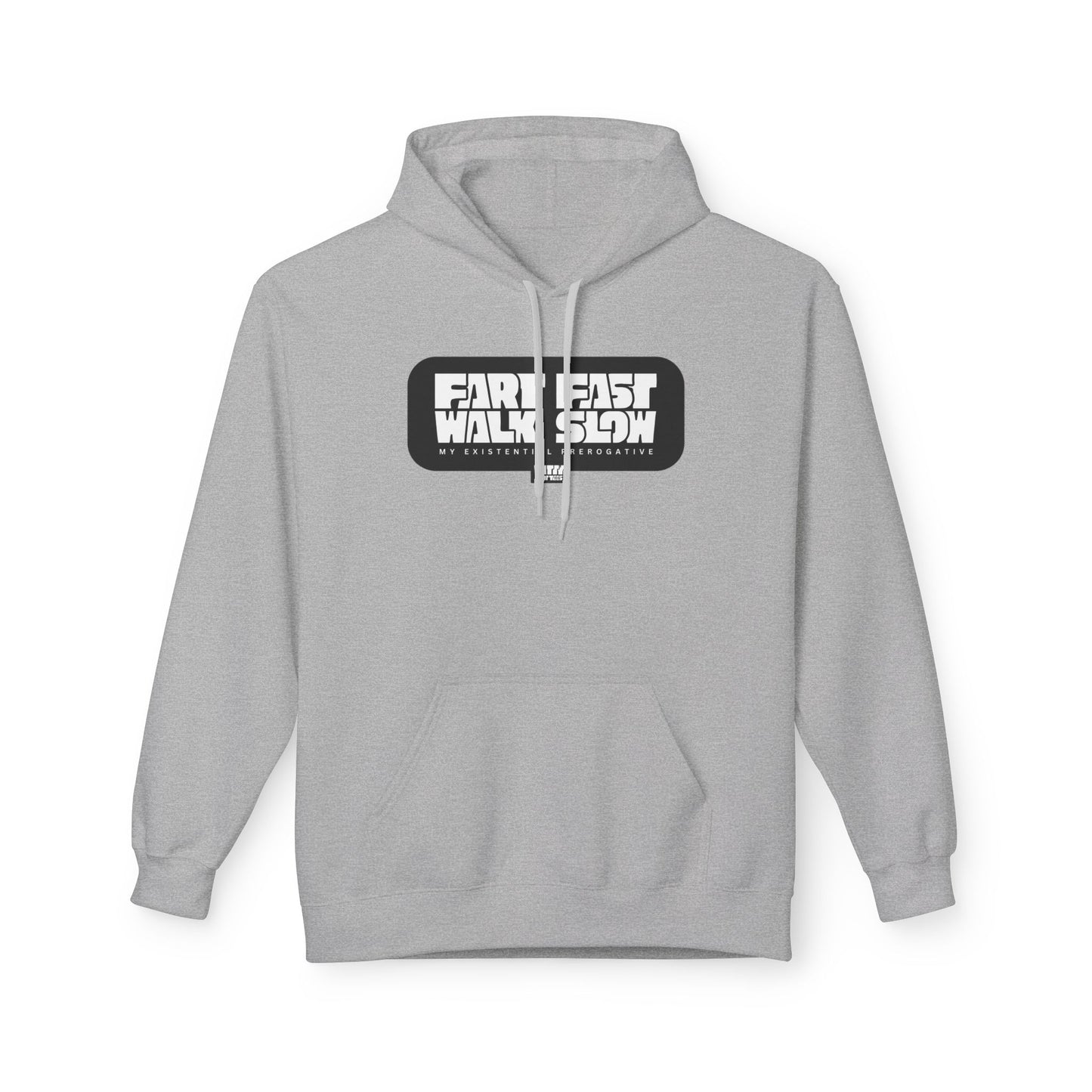 "Fart Fast Walk Slow" — Funny Fart Hoodie (Unisex S–4XL) | Witty Fart Tees | 7 Colors
