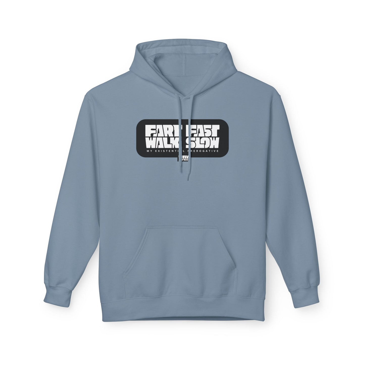 "Fart Fast Walk Slow" — Funny Fart Hoodie (Unisex S–4XL) | Witty Fart Tees | 7 Colors