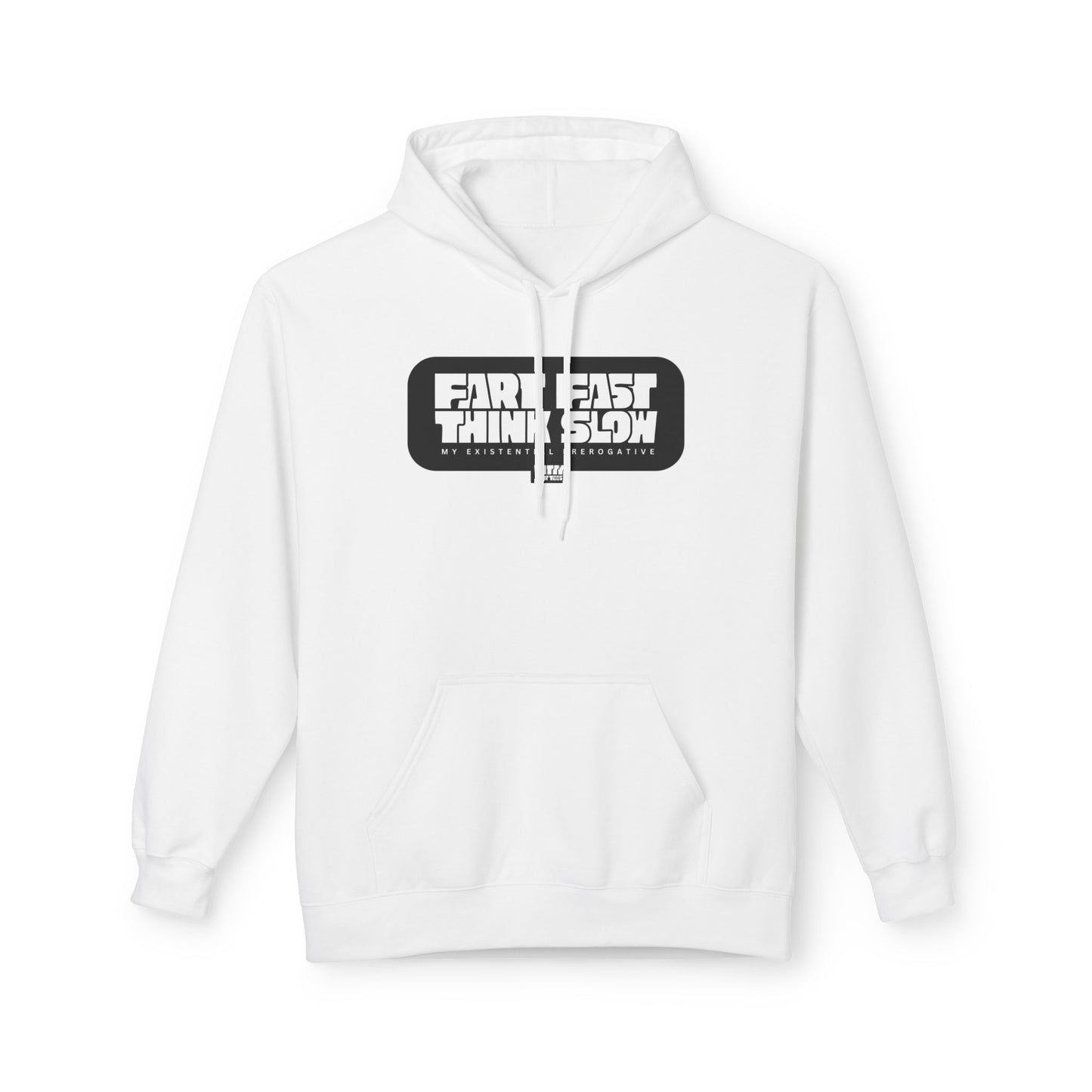 "Fart Fast Think Slow" — Funny Fart Hoodie (Unisex S–4XL) | Witty Fart Tees | 7 Colors