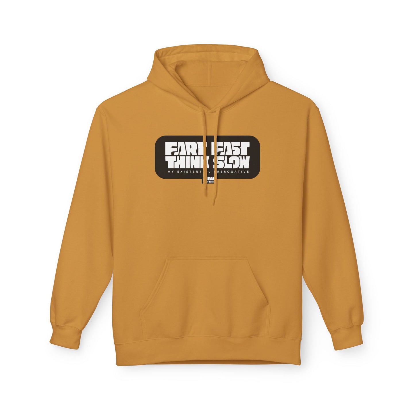 "Fart Fast Think Slow" — Funny Fart Hoodie (Unisex S–4XL) | Witty Fart Tees  | 7 Colors