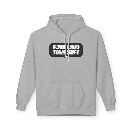 Funny fart grey hoodie with witty slogan  – unisex fit