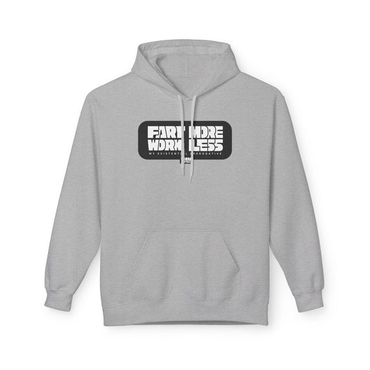 Funny fart grey hoodie with witty slogan  – unisex fit