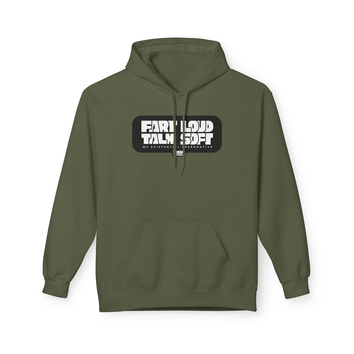 "Fart Loud Talk Soft" — Funny Fart Hoodie (Unisex S–4XL) | Witty Fart Tees  | 7 Colors